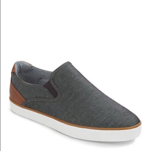 Pegabo Figolla Chambray Slip-on Sneakers - Picture 1 of 5